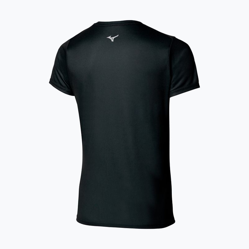Maglietta da corsa da donna Mizuno Core Graphic Tee nero 2