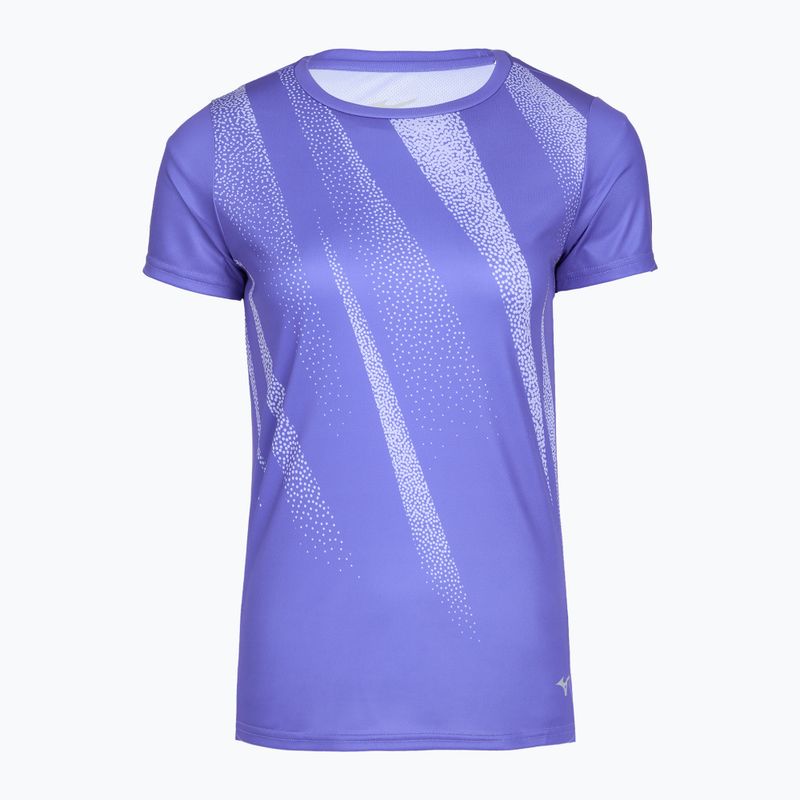 Maglietta da running da donna Mizuno Core Graphic Tee iris bloom