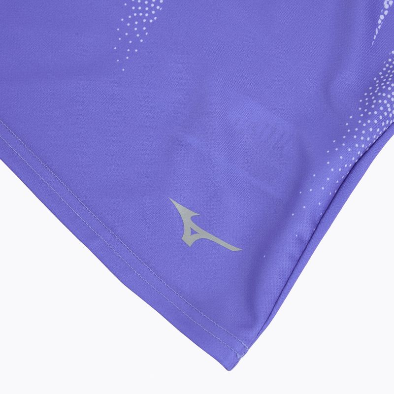 Maglietta da running da donna Mizuno Core Graphic Tee iris bloom 4