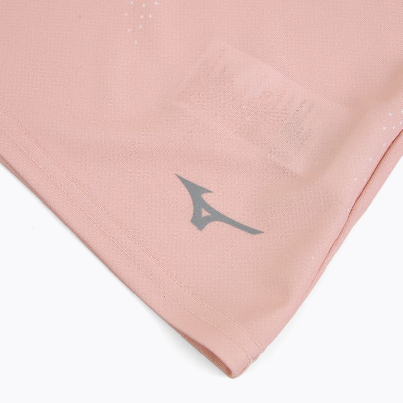 Maglietta da running da donna Mizuno Core Graphic Tee color malva sbiancato 4
