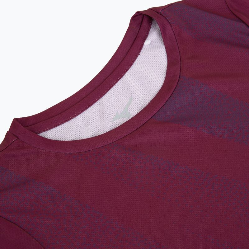 Maglietta da running da donna Mizuno Core Graphic Tee dark purple 4