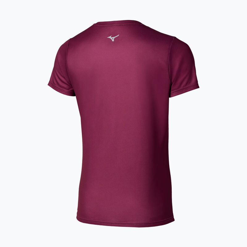 Maglietta da running da donna Mizuno Core Graphic Tee dark purple 2