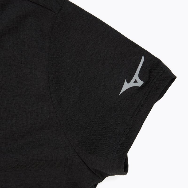 Maglietta da corsa da donna Mizuno Core Runbird Tee nero/mauve 4