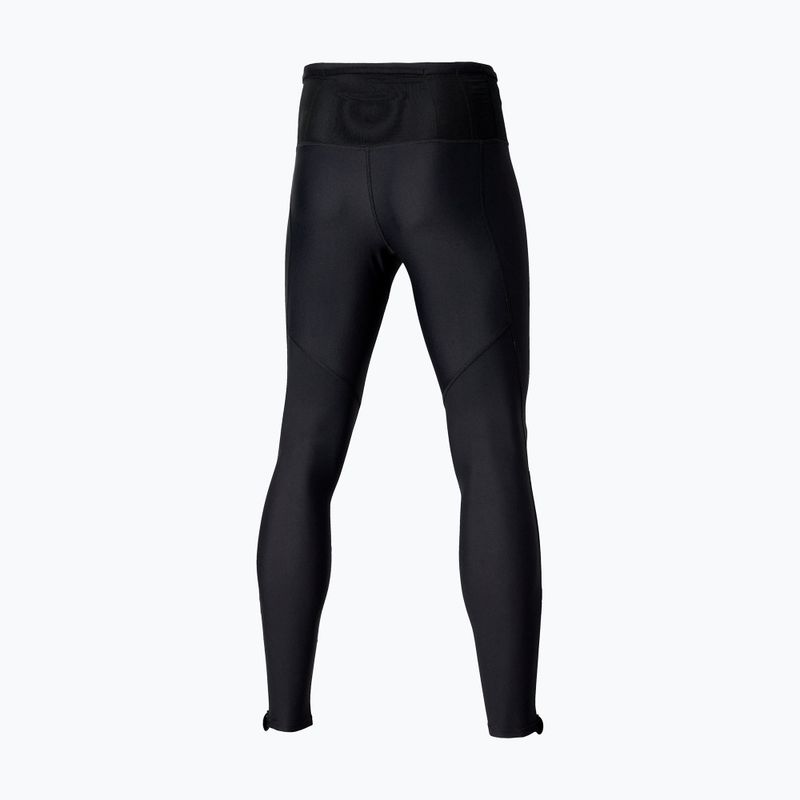 Leggings da corsa da uomo Mizuno Trail Multipocket Long nero 2