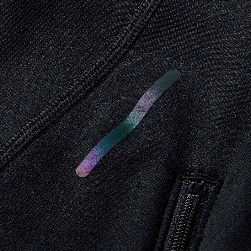 Leggings da corsa da uomo Mizuno Active Warmalite Long Tight nero 5