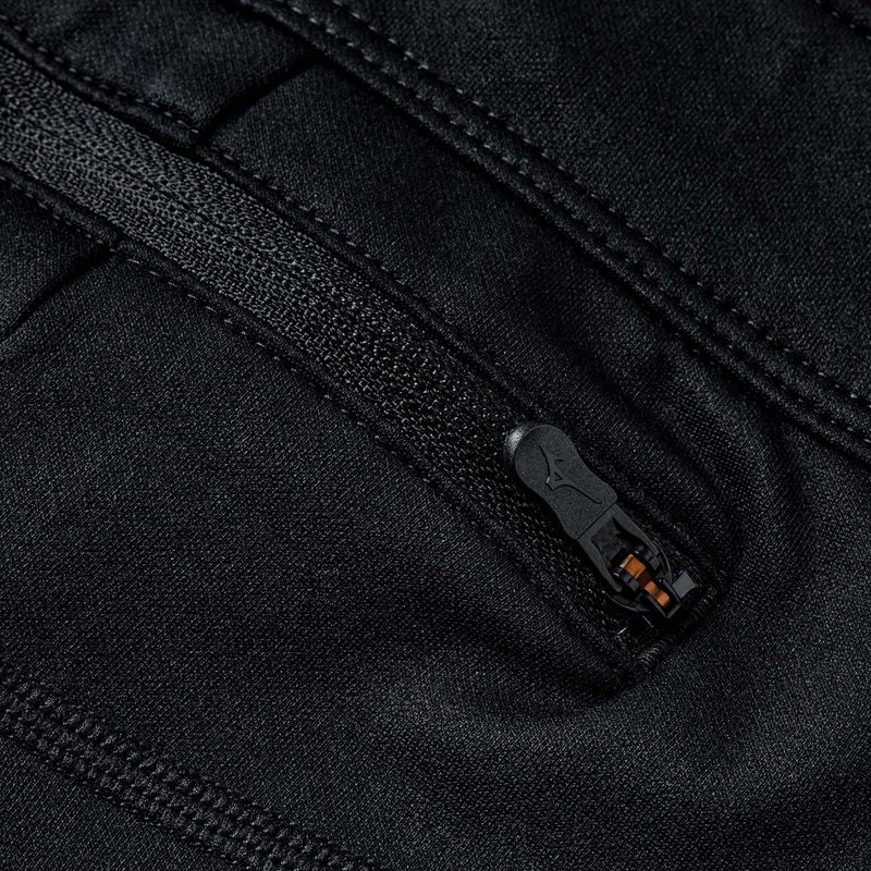 Leggings da corsa da uomo Mizuno Active Warmalite Long Tight nero 6