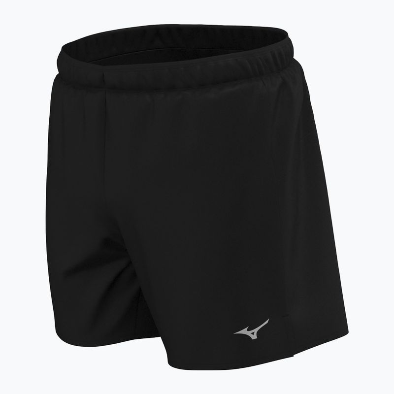Pantaloncini da corsa Mizuno Core 5.5" da uomo, nero 3