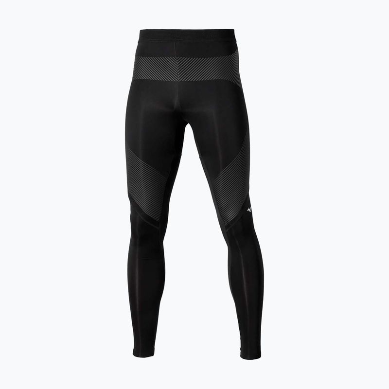 Leggings running uomo Mizuno Tech Biogear Sonic Long black 3