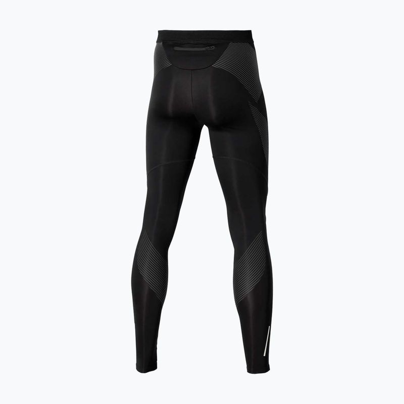 Leggings running uomo Mizuno Tech Biogear Sonic Long black 4