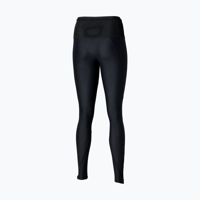 Leggings da corsa da donna Mizuno Trail Multipocket Long nero 2