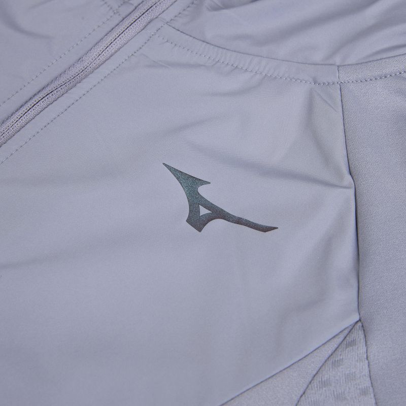 Giacca da corsa Mizuno Active Warm Hybrid Full Zip Hooded donna quicksilver 7