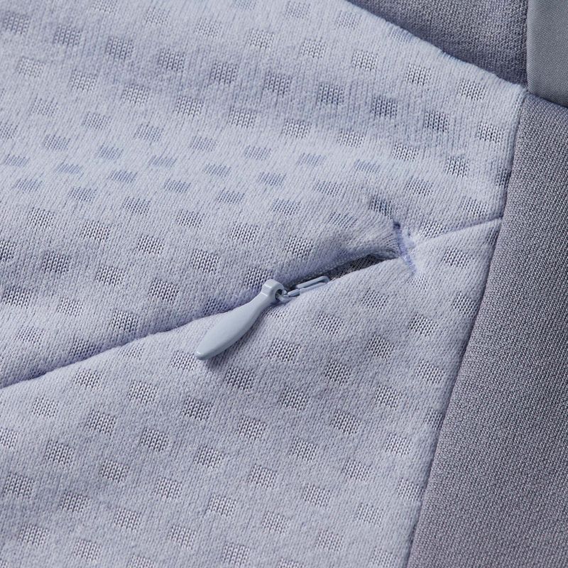 Giacca da corsa Mizuno Active Warm Hybrid Full Zip Hooded donna quicksilver 7