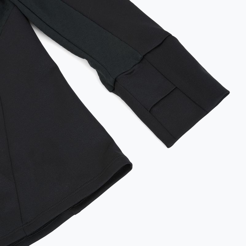 Felpa running donna Mizuno Active Warm Half Zip nero 4