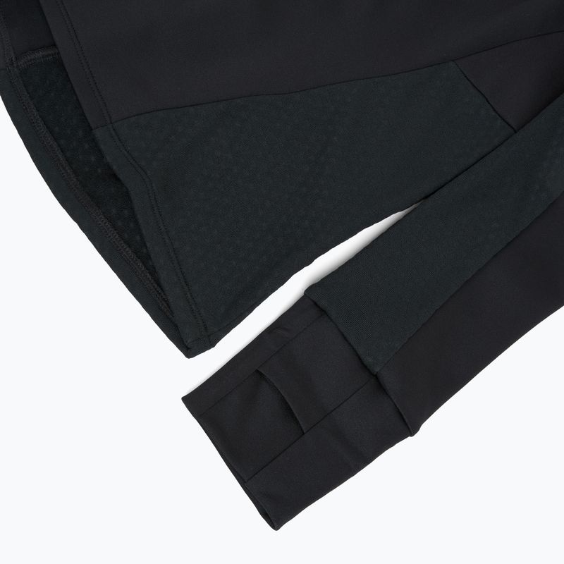Felpa running donna Mizuno Active Warm Hooded black 4