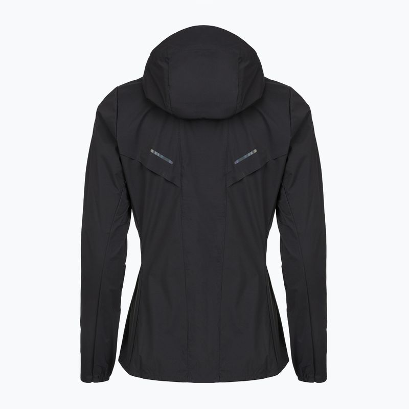 Giacca running donna Mizuno Tech Thermal Charge Hooded black 2