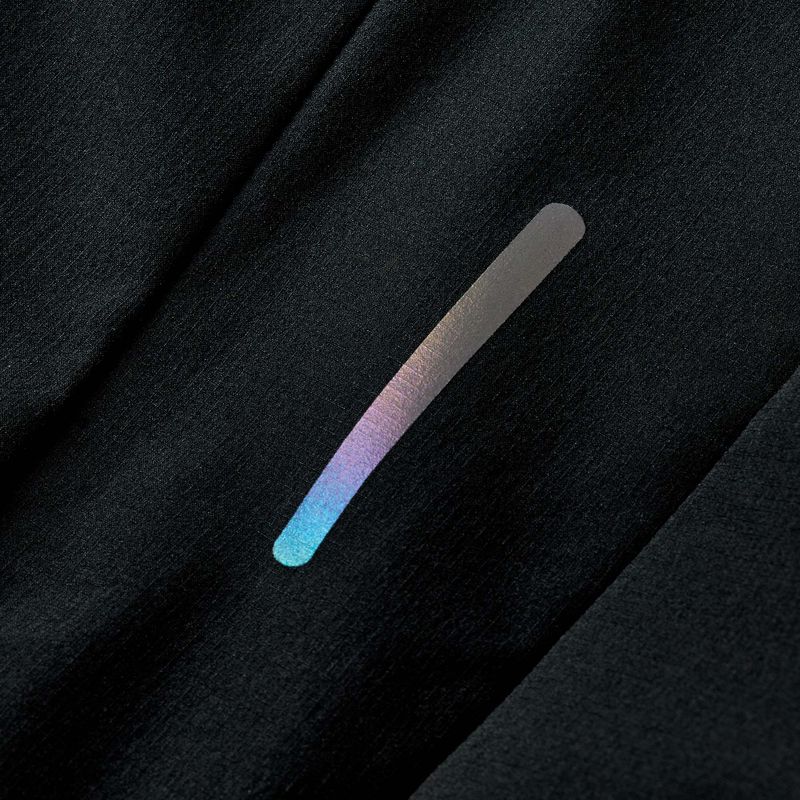 Giacca da corsa da donna Mizuno Active Alpha Hodded nero 9