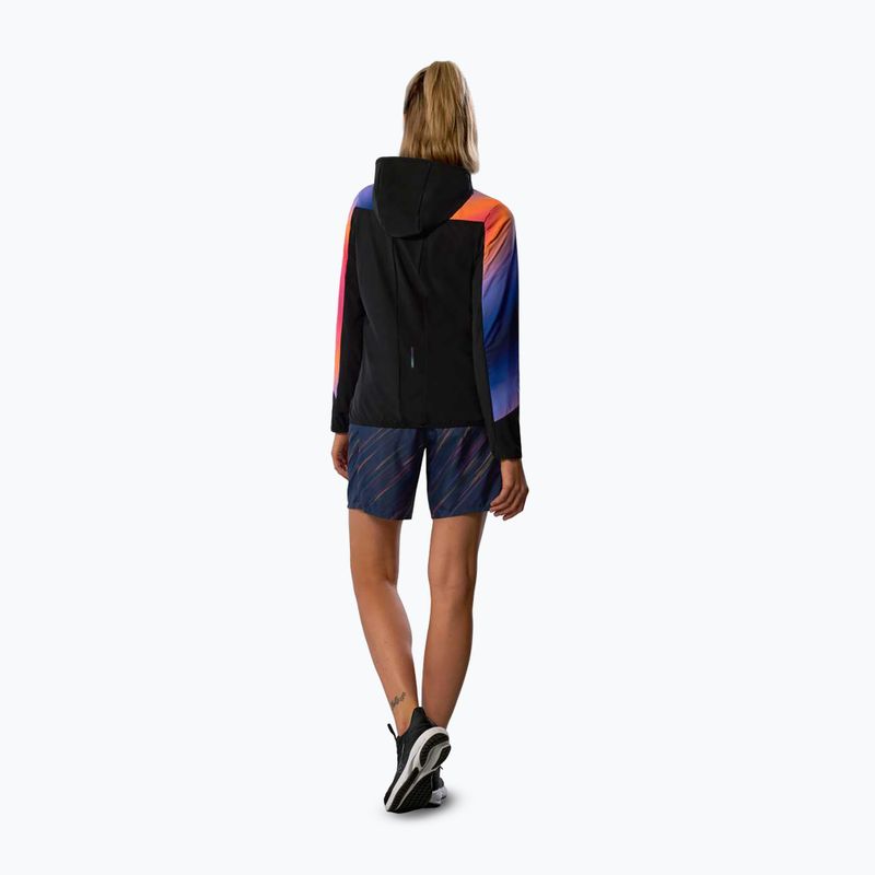 Giacca running donna Mizuno Active Alpha Hodded sunset 3