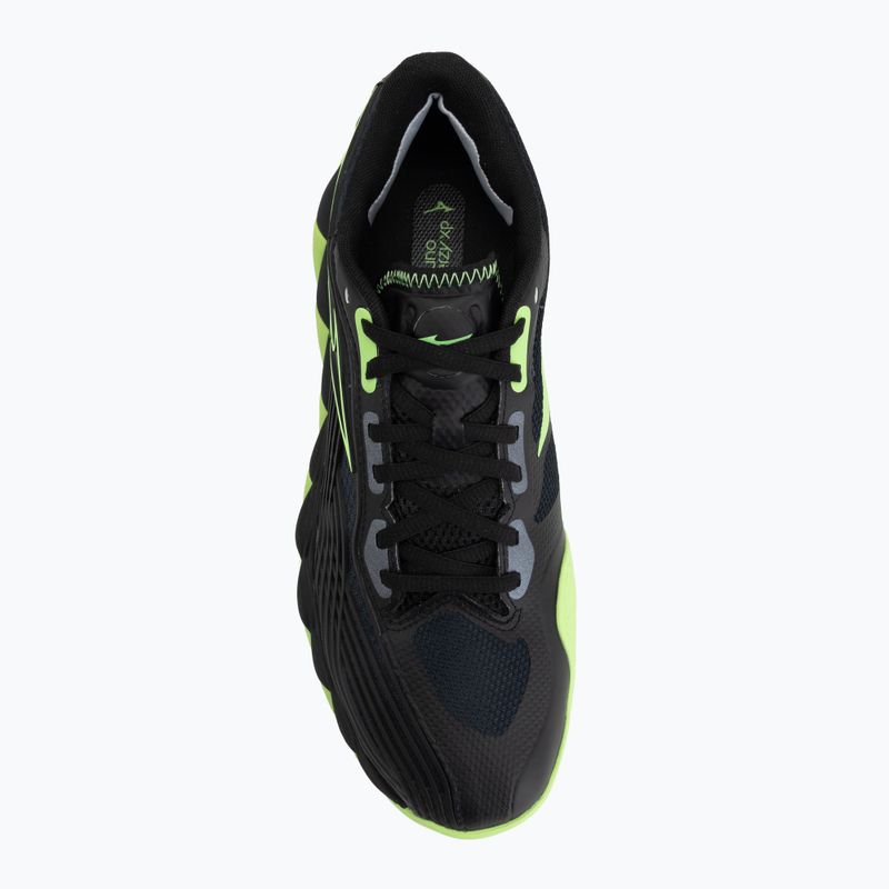 Scarpe da padel Mizuno Wave Enforce Tour 2 black/foliage green/glowing ap 5