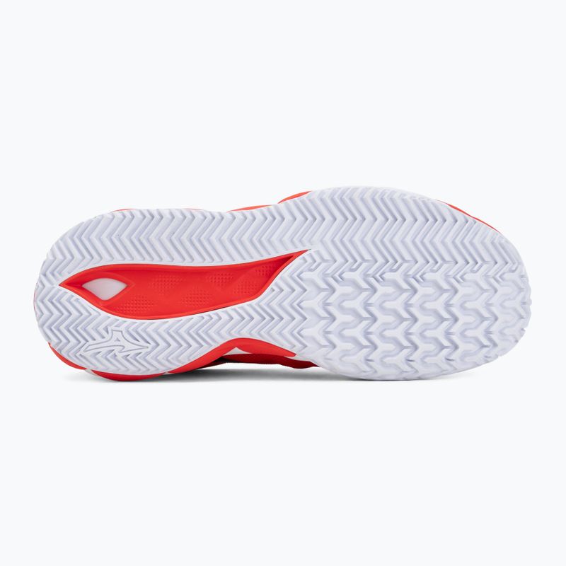 Scarpe da tennis Mizuno Wave Enforce Tour 2 CC fiery red/white/sun-dried toma 4