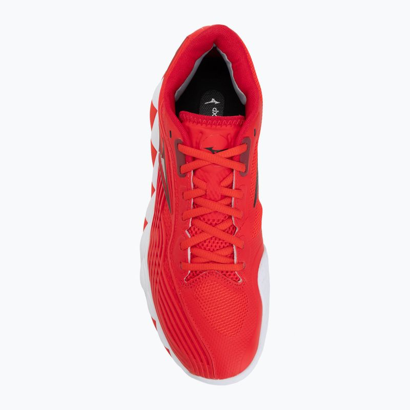 Scarpe da tennis Mizuno Wave Enforce Tour 2 CC fiery red/white/sun-dried toma 5
