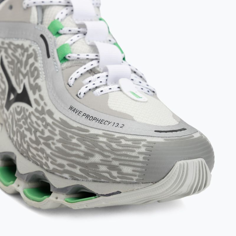 Scarpe Mizuno Wave Prophecy 13.2 harbor mist/black/vibrant green 7