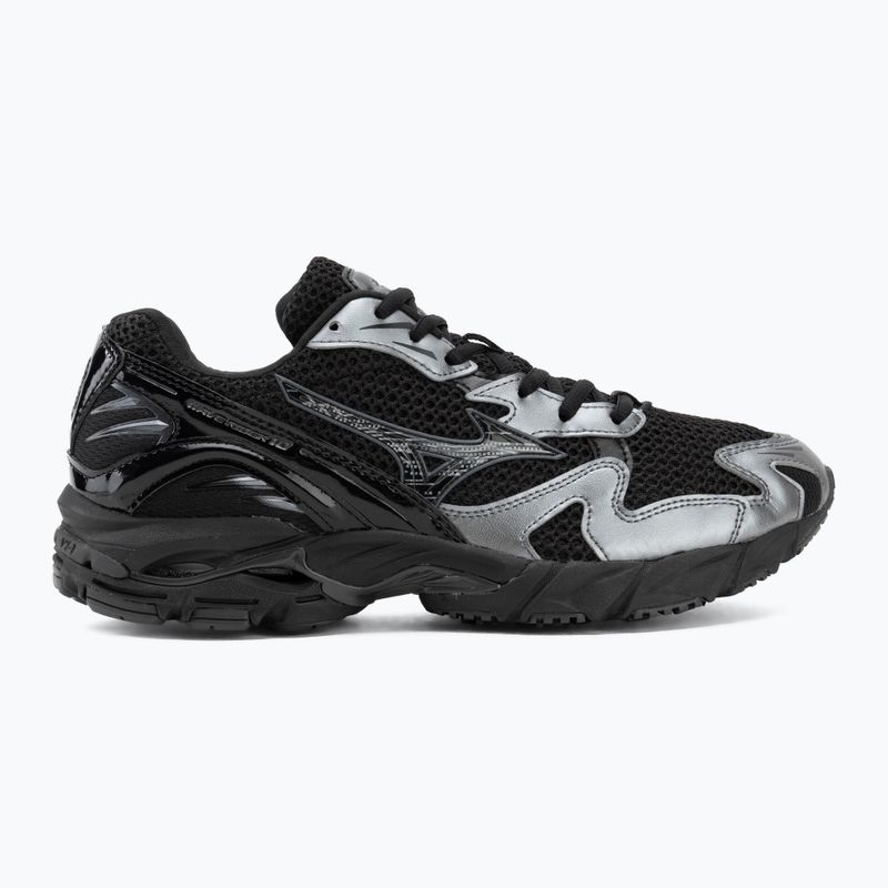 Scarpe Mizuno Wave Rider 10 black/black sand/metallic gray 2
