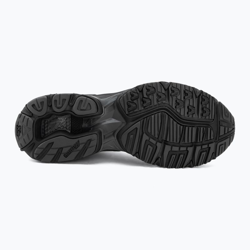 Scarpe Mizuno Wave Rider 10 black/black sand/metallic gray 4