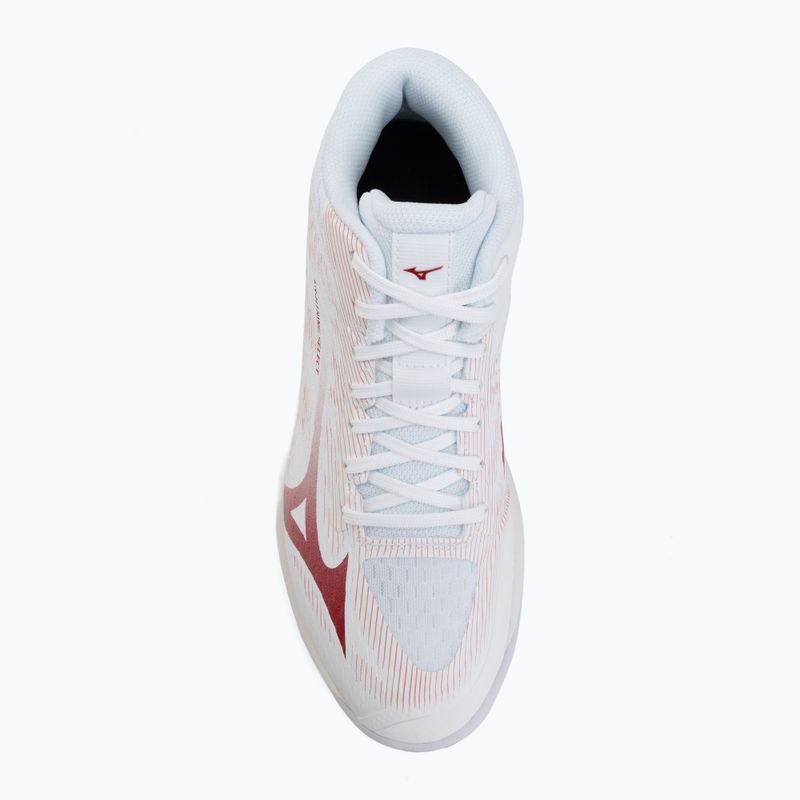 Scarpe da volley donna Mizuno Lightning Select Mid White/Rose Elegance/Lava Falls 5