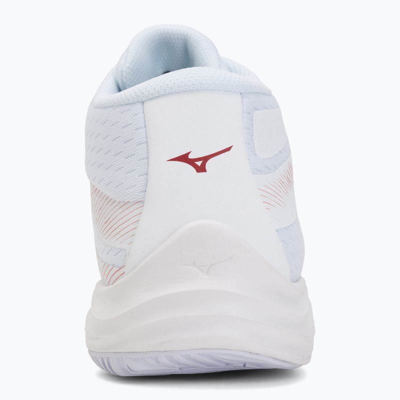 Scarpe da volley donna Mizuno Lightning Select Mid White/Rose Elegance/Lava Falls 6