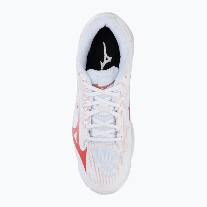 Scarpe da volley donna Mizuno Wave Lightning Pro white/rose elegance/lava falls 5