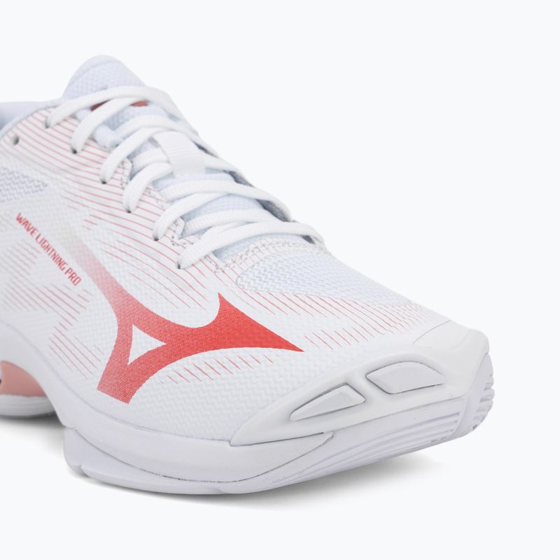 Scarpe da volley donna Mizuno Wave Lightning Pro white/rose elegance/lava falls 7