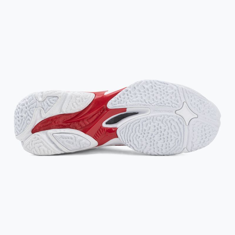Scarpe da pallavolo donna Mizuno Wave Lightning Elite Mid white/rose elegance/lava falls 4