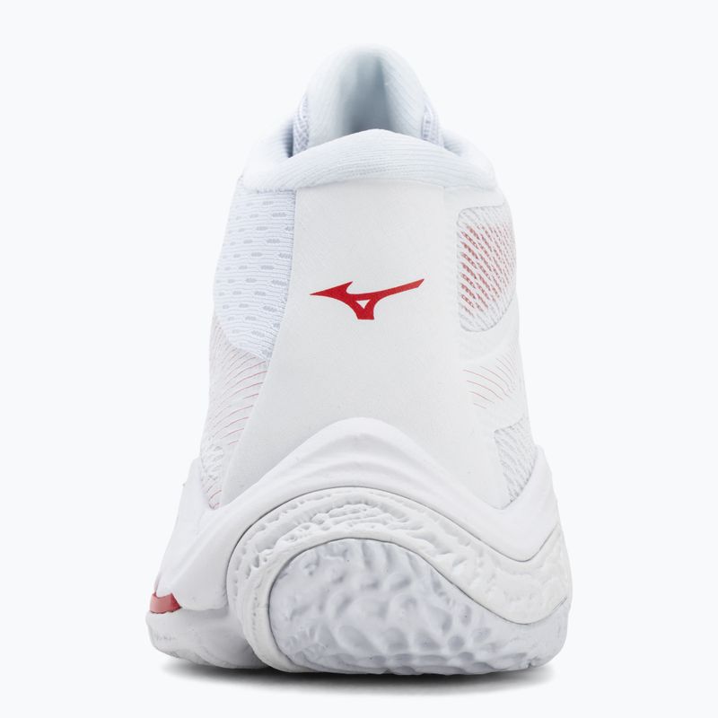 Scarpe da pallavolo donna Mizuno Wave Lightning Elite Mid white/rose elegance/lava falls 6