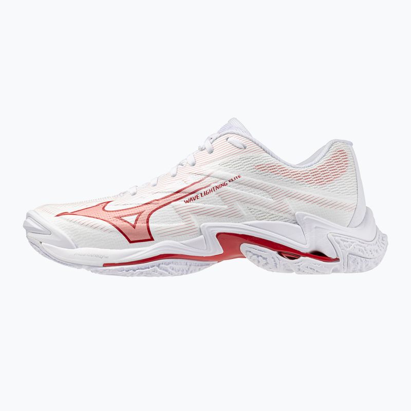 Scarpe da pallavolo donna Mizuno Wave Lightning Elite white/rose elegance/lava falls 8