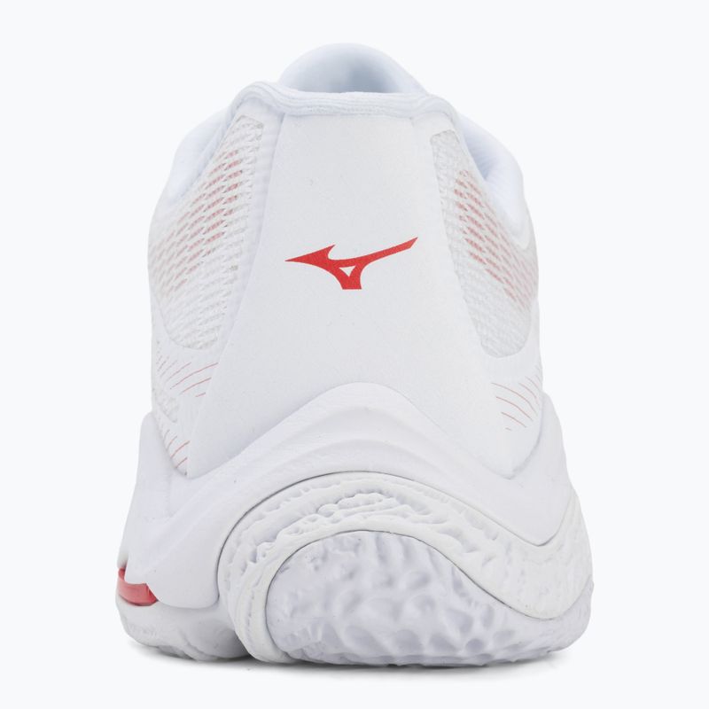 Scarpe da pallavolo donna Mizuno Wave Lightning Elite white/rose elegance/lava falls 6