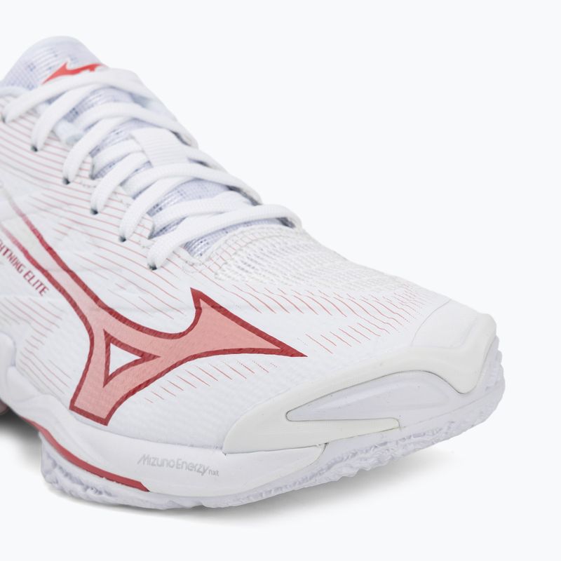 Scarpe da pallavolo donna Mizuno Wave Lightning Elite white/rose elegance/lava falls 7