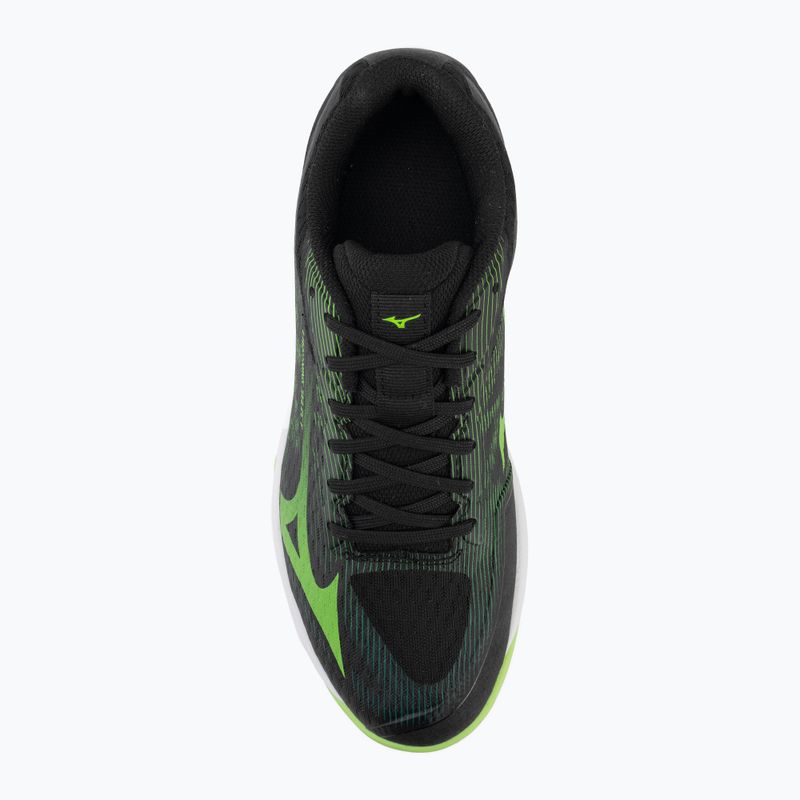 Scarpe da pallavolo Mizuno Lightning Select black/jasmine green 5