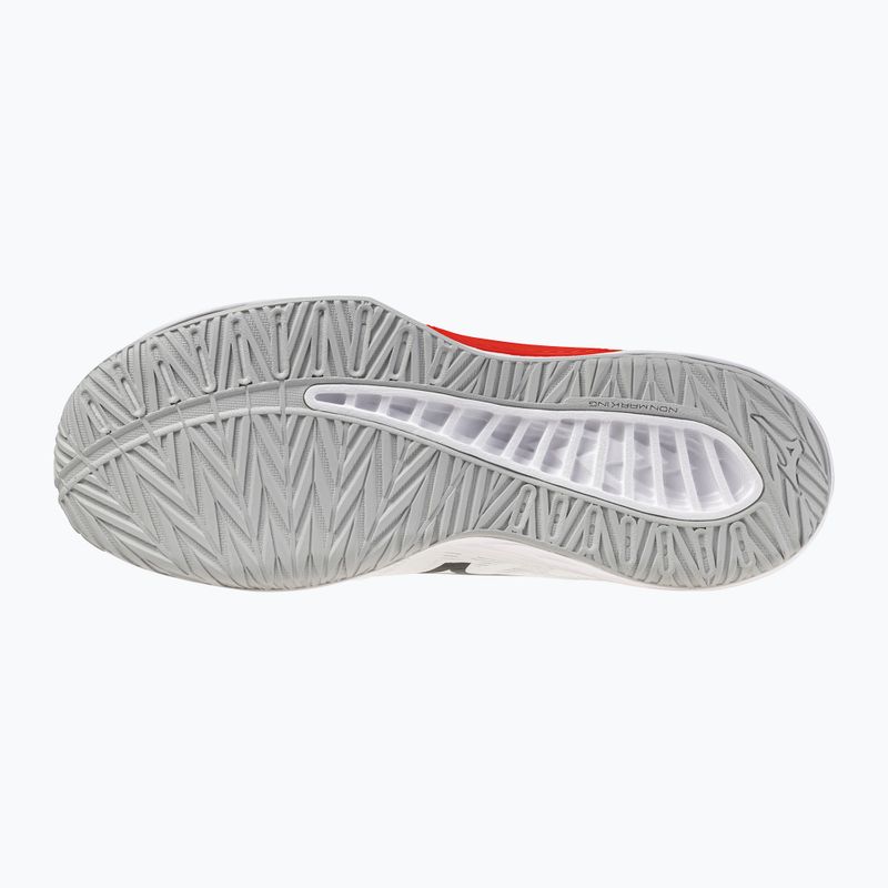 Scarpe da volley Mizuno Lightning Select white/black/fiery red 2