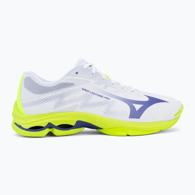 Scarpe da volley Mizuno Wave Lightning Pro white/lighting yellow/dazzling blue 2