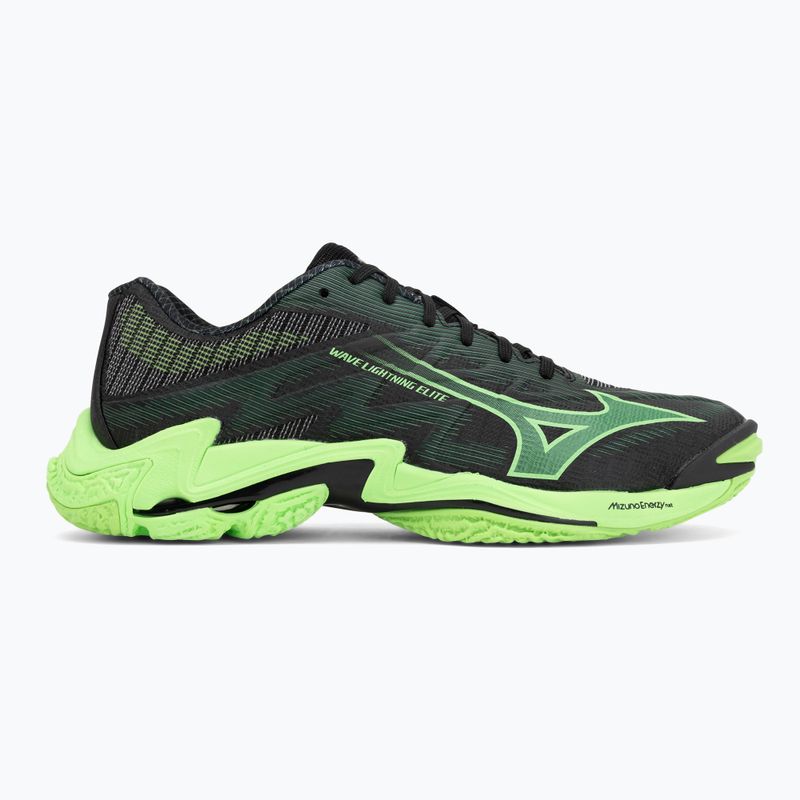 Scarpe da pallavolo Mizuno Wave Lightning Elite black/glowing apple/mandarin orange 2