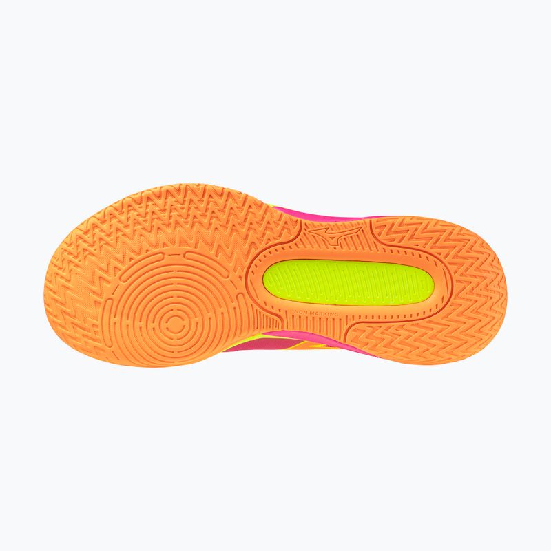 Scarpe da pallavolo Mizuno Neo Jump pink tetra/fortune yellow/light 3