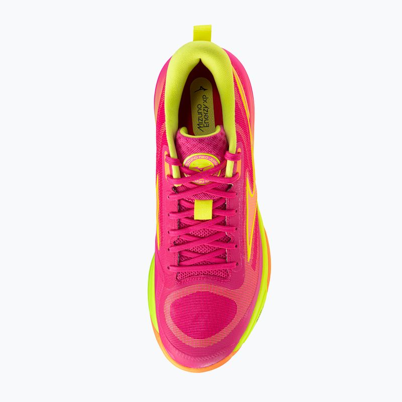 Scarpe da pallavolo Mizuno Neo Jump pink tetra/fortune yellow/light 4