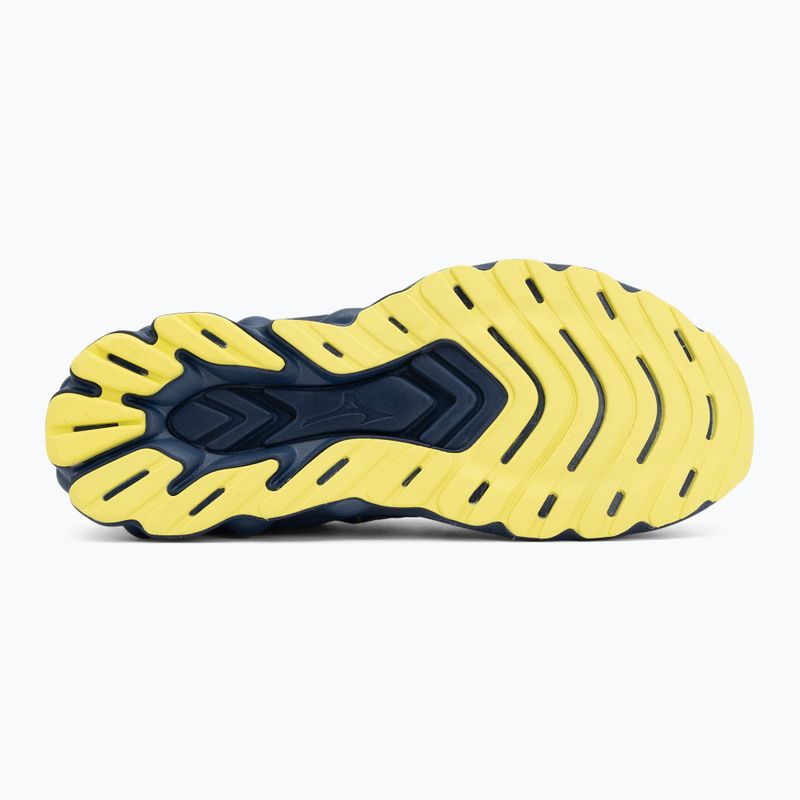 Scarpe da running uomo Mizuno Wave Skyrise 7 dazzling blue/fortune yellow/estate blue 4