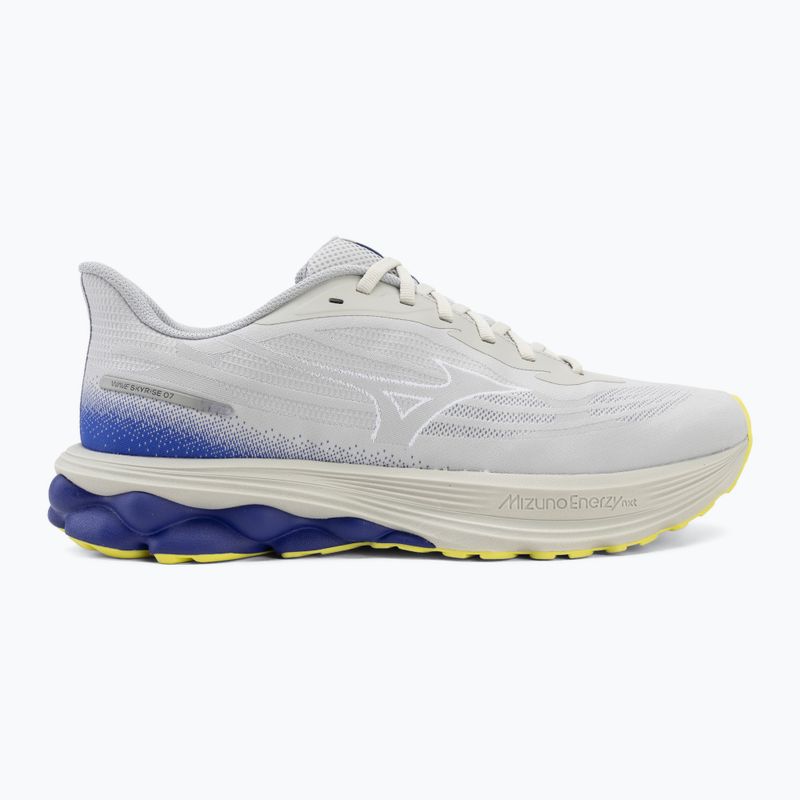 Scarpe da running uomo Mizuno Wave Skyrise 7 dawn blue/white/dazzling blue 2