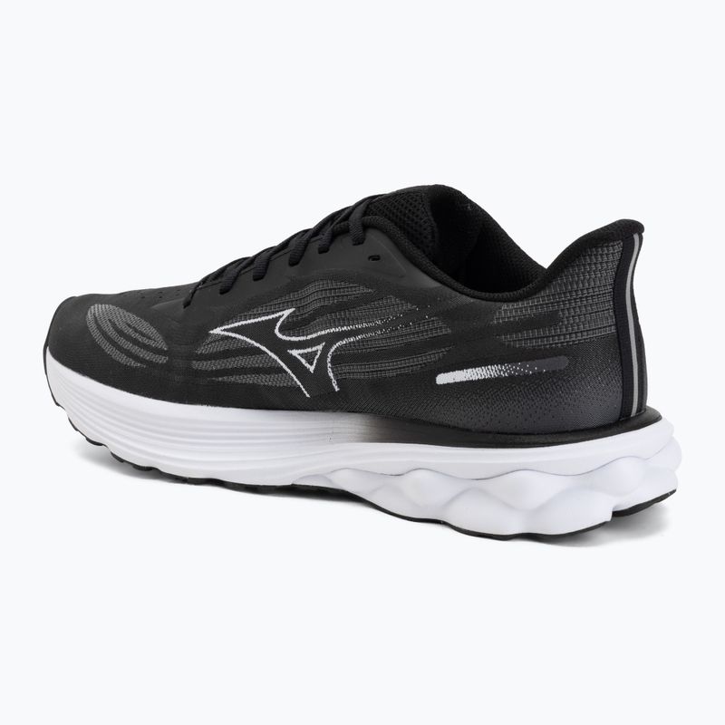 Scarpe running uomo Mizuno Wave Skyrise 7 black/white/iron gate 3