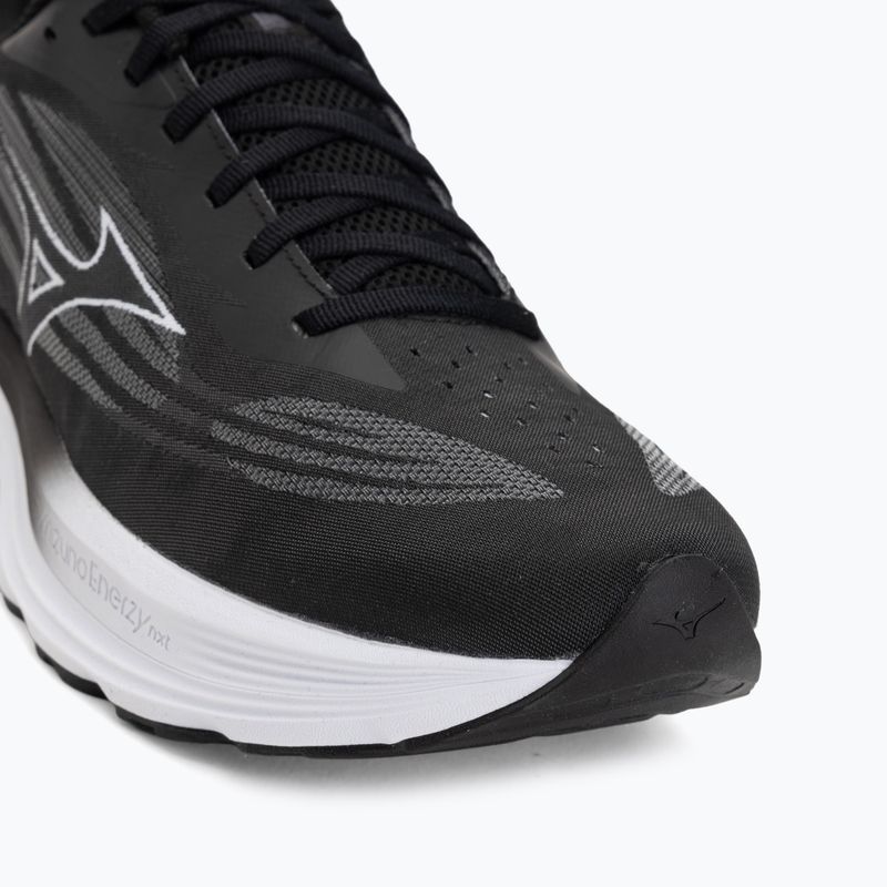 Scarpe running uomo Mizuno Wave Skyrise 7 black/white/iron gate 7