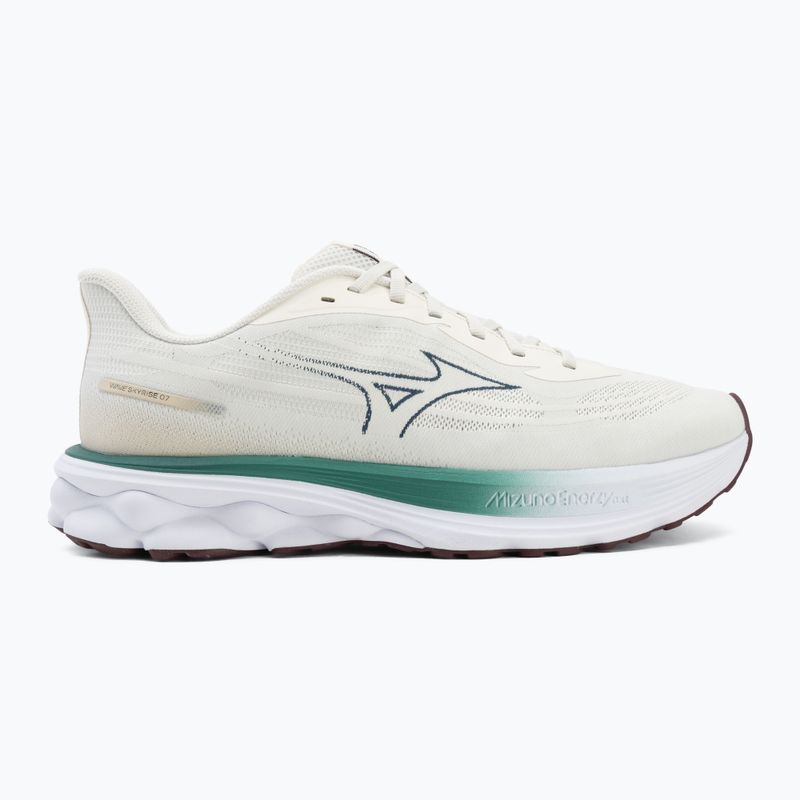 Scarpe da running uomo Mizuno Wave Skyrise 7 Snow White/North Sea/Summer Sand 2
