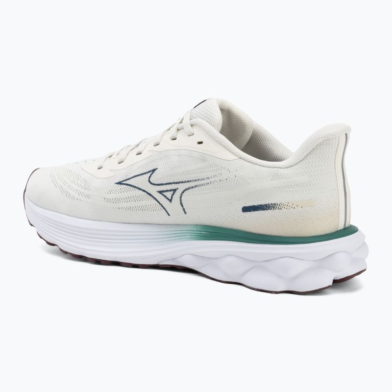 Scarpe da running uomo Mizuno Wave Skyrise 7 Snow White/North Sea/Summer Sand 3