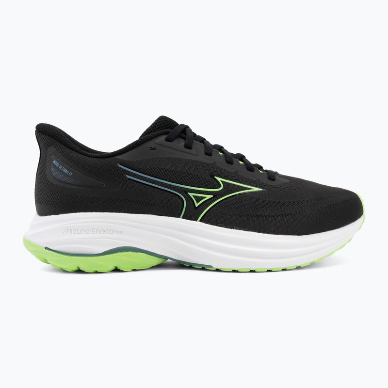 Scarpe da running uomo Mizuno Wave Ultima 17 black sand/glowing apple/north atlantic 2