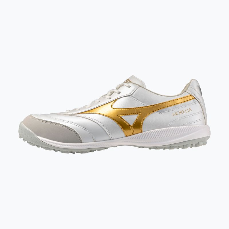Scarpe da calcio Mizuno Morelia Sala Pro TF white/football gold/galaxy silver 2